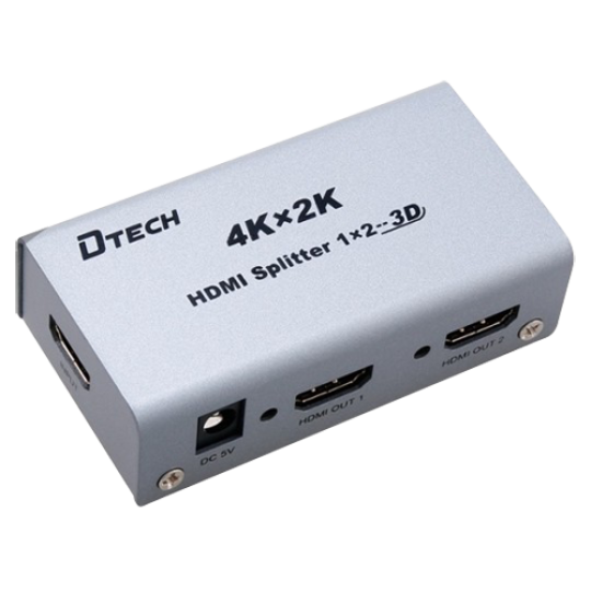 Multiplicador de señal HDMI  HDMI-SPLITTER-2-4K