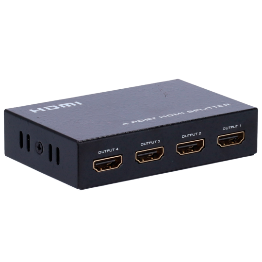 Multiplicador de señal HDMI  HDMI-SPLITTER-4-4K