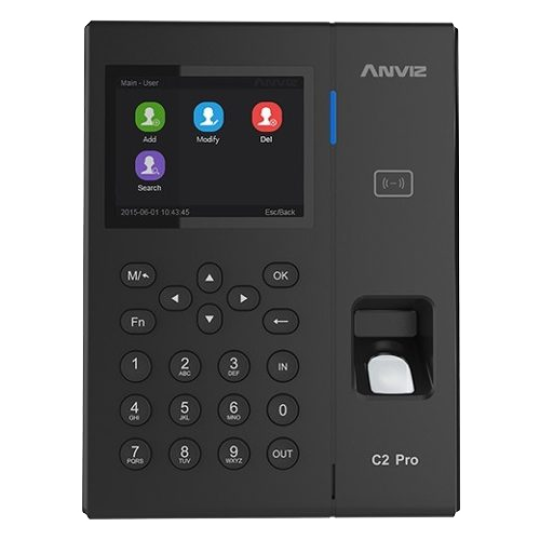 Control de presencia y acceso Anviz C2PRO-DUAL