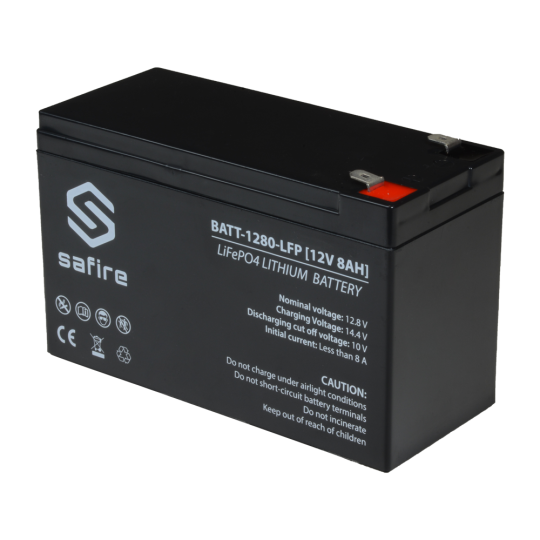 Batería recargable BATT-1280-LFP