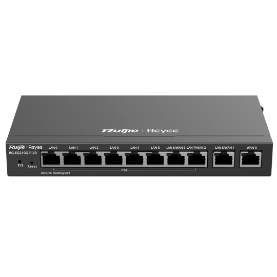 Reyee Router PoE Controlador Cloud RG-EG210G-P-V3