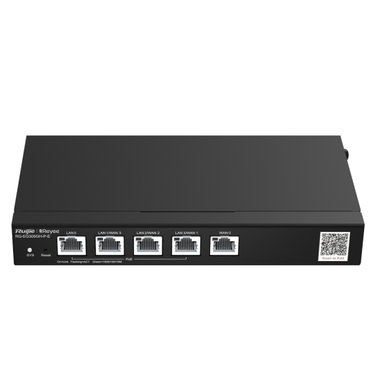 Reyee Router PoE Controlador Cloud RG-EG305GH-P-E