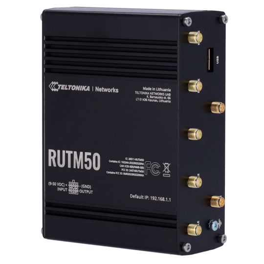 Teltonika Router Industrial 5G TK-RUTM50