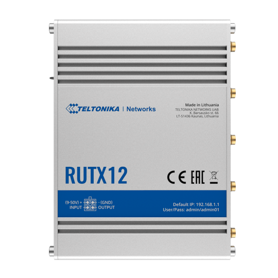 Teltonika Router 4G Industrial TK-RUTX12