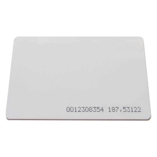 Tarjeta de proximidad numerada RFID-CARD-N