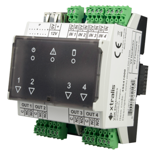 XTRALIS-Modulo ethernet Poe I/O master XTL-49841000