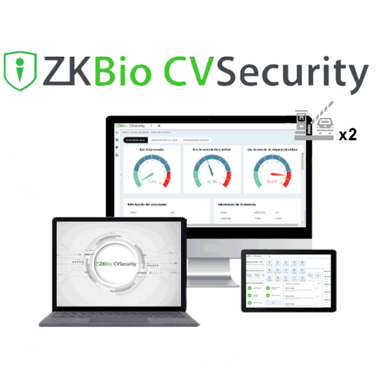 Licencia software control de acceso ZK-SOF-BIOCV-PARK-P2