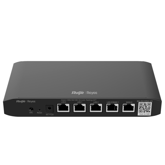 Reyee Router Controlador Cloud RG-EG105G-V3