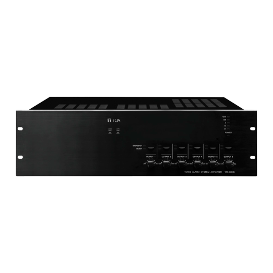 Amplificador extensión EN54 VM-3000 TOA-VM-3360E