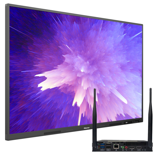 Pantalla interactiva HISENSE 75" 4K HIS-75WR6CE-OPS