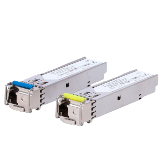 Pareja de módulos transceptores SFP SFP-TR1513-20SMF-LC