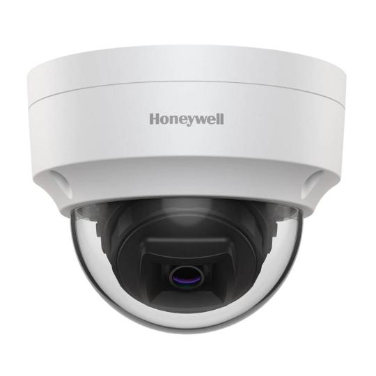 Domo fijo IP de HONEYWELL de 5MP con Smart IR 30m, antivandálico apto para exterior CAMARA FORMATO MINIDOMOL - SERIE 30 - IP MAR