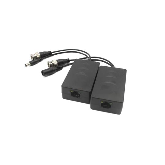 Pack de 2 transceptores pasivos de vídeo y alimentación HDCVI / HDTVI / AHD de 1 canal 720P/1080P/4MP VIDEO BALUN PASIVO BLISTER