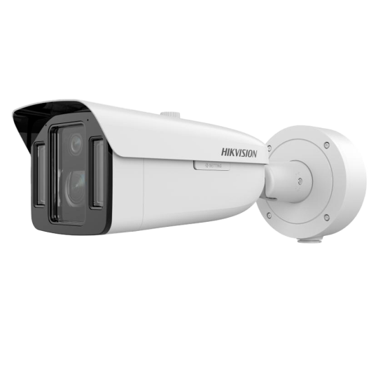 Cámara Bullet IP Hikvision SOLUTIONS doble lente iDS-2CD8A48G0-XZHSY(5-20/4)