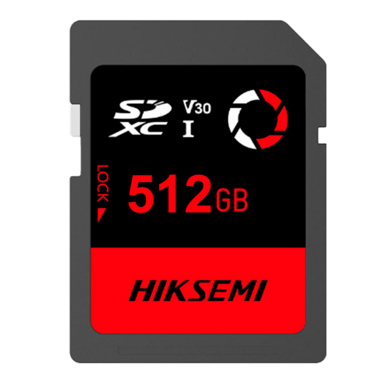 Tarjeta de memoria Hikvision HS-SD-E30(STD)/512G/CAPTURE/W