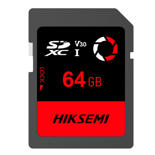 Tarjeta de memoria Hikvision HS-SD-E30(STD)/64G/CAPTURE/W