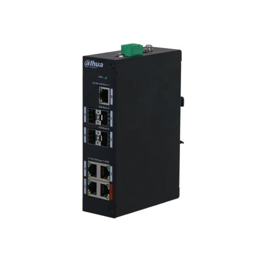 Switch Dahua no gestionable de gama industrial PFS3409-4GT-96-V2