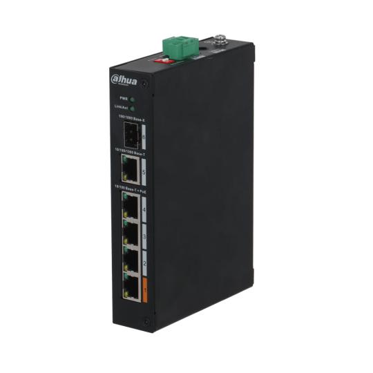 Switch PoE industrial Dahua no gestionable PFS3106-4ET-60-V2