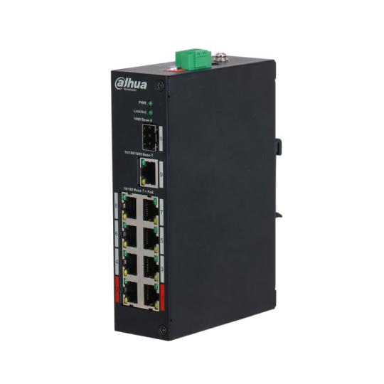 Switch PoE industrial Dahua no gestionable PFS3110-8ET-96-V2