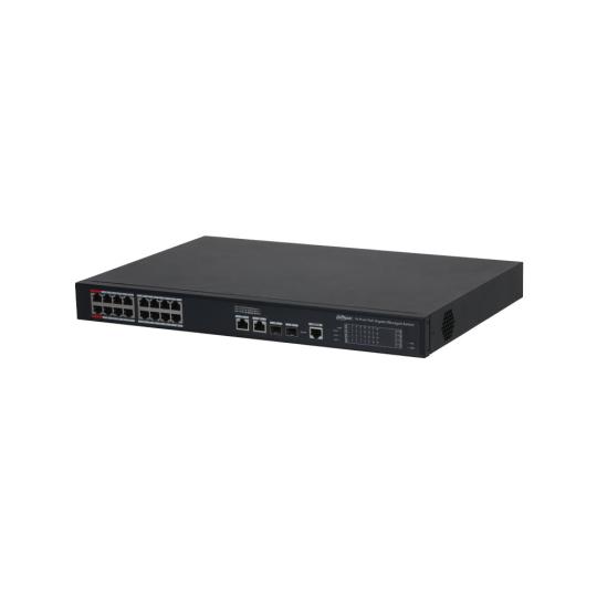 Switch PoE Dahua gestionable L2 S4220-16GT-240