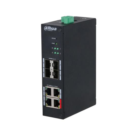 Switch Industrial Gestionable (L2) Dahua HS4408-4ET-96