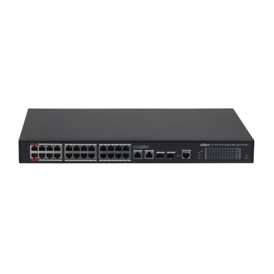 Switch PoE Dahua gestionable L2 S4228-24GT-360