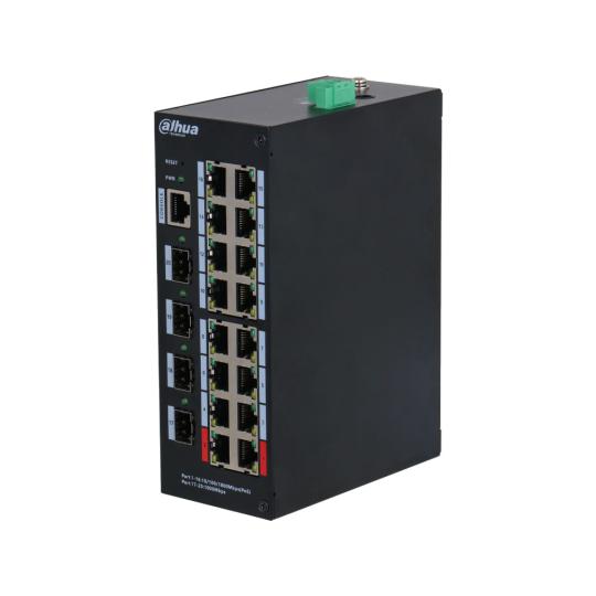 Switch Industrial Gestionable (L2) Dahua HS4420-16GT-190