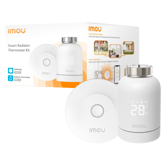 Imou Termostato de radiador inteligente KIT-TRV1-EU-2-IMOU