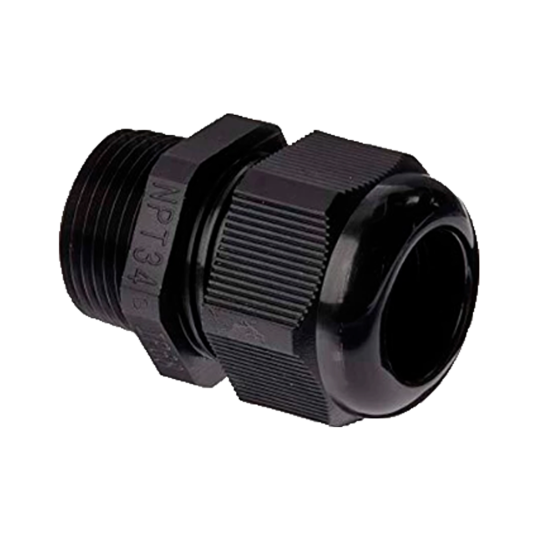 Racor impermeable  CABLE-GLAND-NPT3/4-BLACK