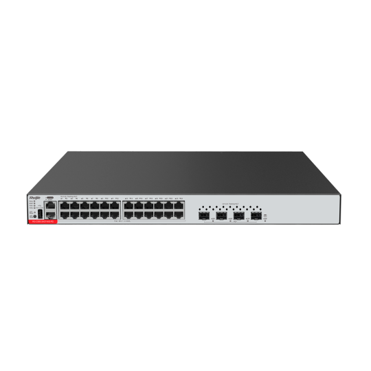 Ruijie Switch Cloud Gestionable L3  RG-CS83-24GT4XS-PD