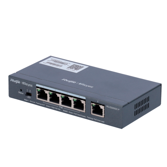 Reyee Switch PoE Cloud Gestionable  RG-ES205GC-P