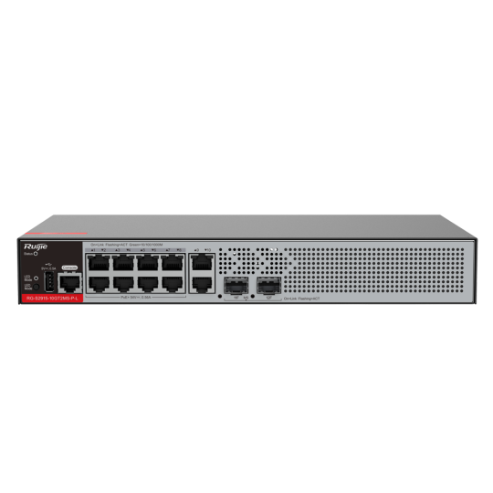 Ruijie Switch PoE Cloud Gestionable L2+  RG-S2915-10GT2MS-P-L