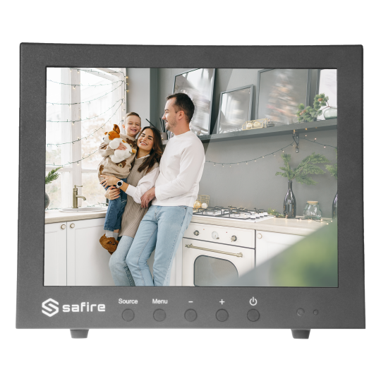 Monitor SAFIRE LED 10&quot;  SF-MNT10BNC-XGA