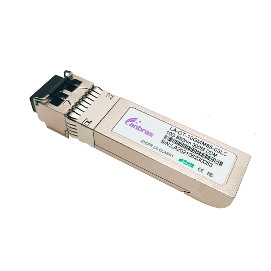 Módulo transceptor SFP+  SFP-10G-850-003MMF-LC