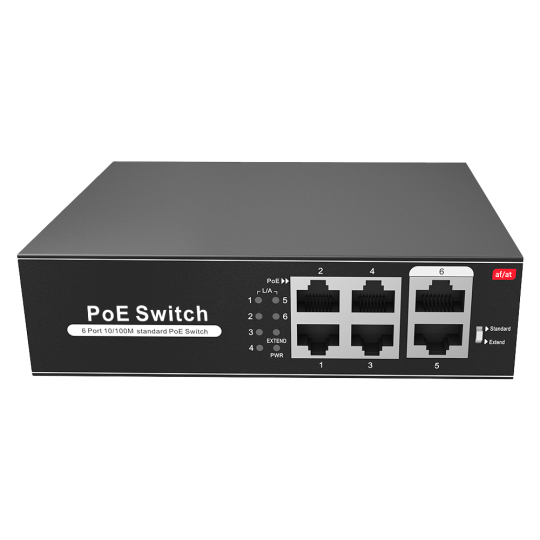 Switch PoE  SW0604POE-65-E