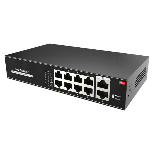 Switch PoE  SW1008POE-100-E