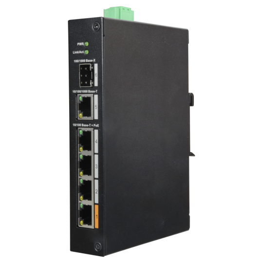 Switch PoE X XS-SW0604HIPOE-F-60-DIN