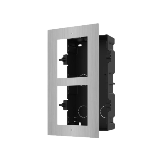 Panel frontal y caja de registro encastrada  DS-KD-ACF2/S