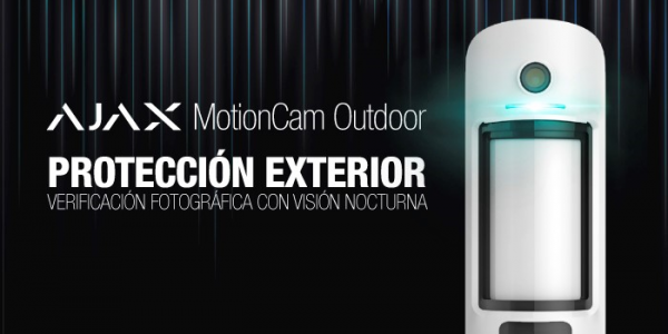 Nuevo MotionCam Outdoor de Ajax: El mejor fotodetector exterior del mercado