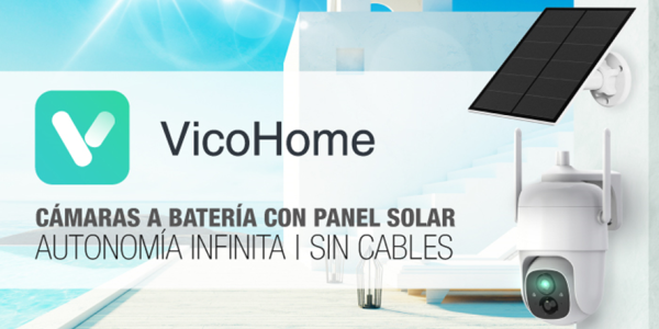 Nuevas cámaras a batería con placa solar | VicoHome